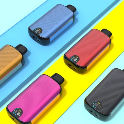 17ml massive capacity rechargeable box vape device with Type-C port. Manufactured directly in Dongguan.