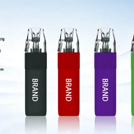 Compact 2.0ml vape pen hardware measuring 91mm in height. Direct supply from premium electronic cigarette manufacturer in Dongguan.