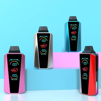 14ml high-capacity disposable vape with smart digital screen and 0.6 ohm dual mesh coil. OEM manufacturing by GG-Vape.