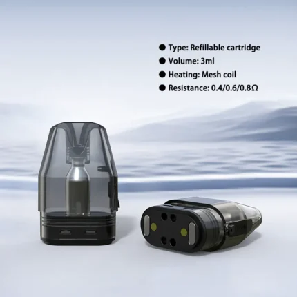 A16-2 3ml high-performance pod mod with massive 1300mAh battery and 30W adjustable power. OEM manufacturing.
