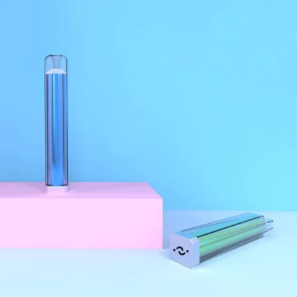A36 2ml TPD compliant square disposable vape pen. Ultra-slim design manufactured by GG-Vape OEM.