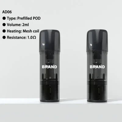 AD06 2ml prefilled pod with 1.0Ω mesh coil for the AD05 device