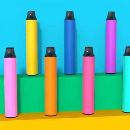 Round tube disposable vape pen featuring 10ml capacity and 1.0 ohm mesh coil. Global wholesale supplier.