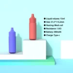 15ml High-puff count vapes custom production A09 - Image 2