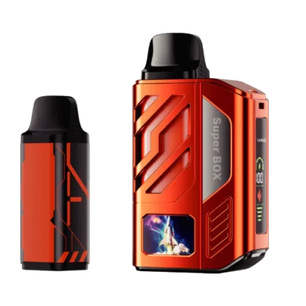BN13 12ml screen box disposable vape OEM, 5000 puffs with digital display and adjustable airflow