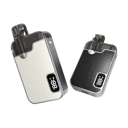 BN62 card style pod system OEM with digital screen, 3ml capacity on white background