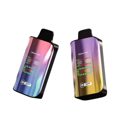 BN91 20ml rechargeable disposable vape with 1.0Ω dual mesh coil, 24.5W output, and hidden stealth display — product specifications