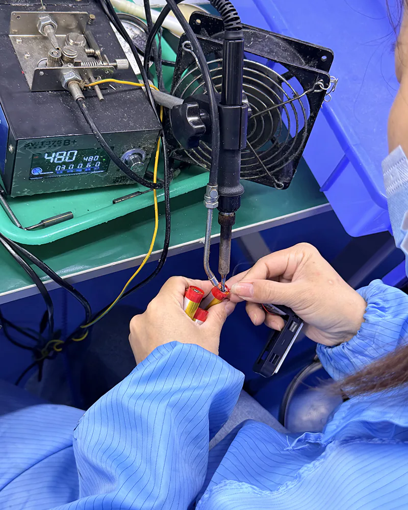 Custom Vape Manufacturing (OEM/ODM): A Practical Guide for Global Brands 3 Component soldering step in vape device assembly