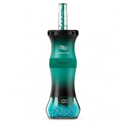BA82 dual mode disposable vape in green with screen and quicksand base